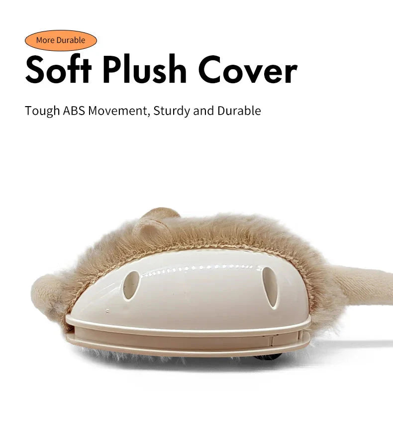 Rechargeable Moving Mouse Cat Toy – Interactive Sound & Motion for Kittens