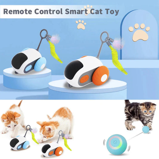 Smart Gravity Cat Toy Car – Interactive Automatic Moving Mouse
