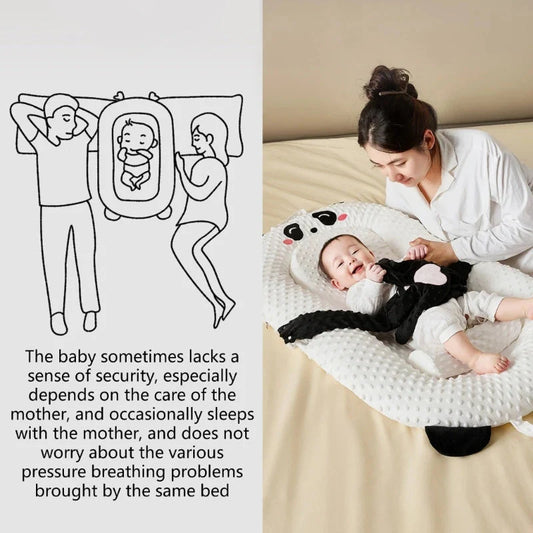 Cartoon Puttable Baby Soothing Bed