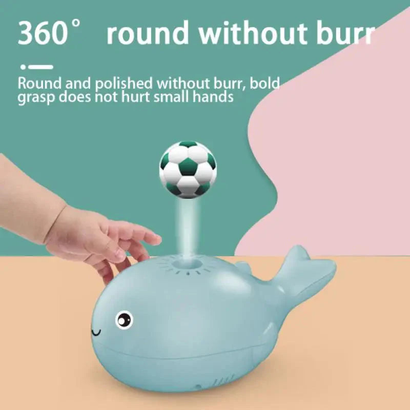 Whale Electric Blowing Floating Ball Summer Toy