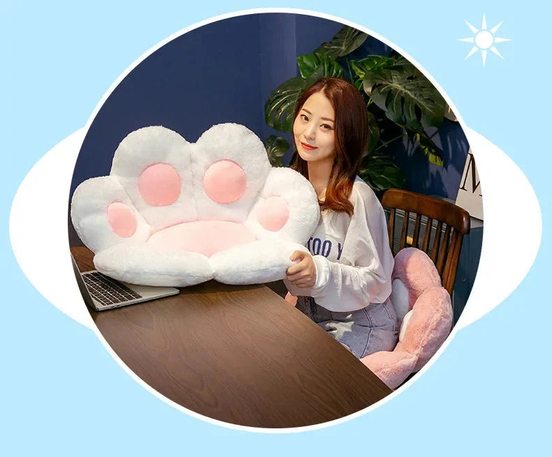 Cute Cat Paw Cushion