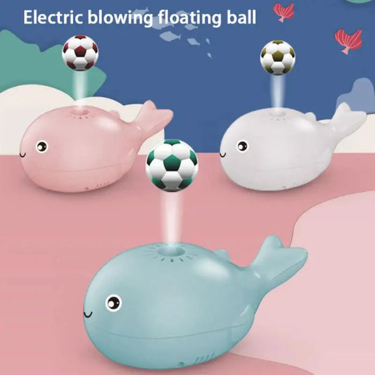 Whale Electric Blowing Floating Ball Summer Toy