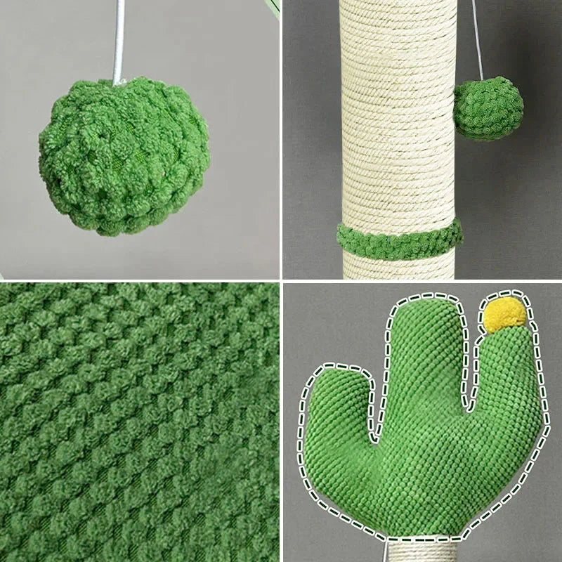 Cactus Cat Scratching Board – Fun & Durable Scraper for Cats
