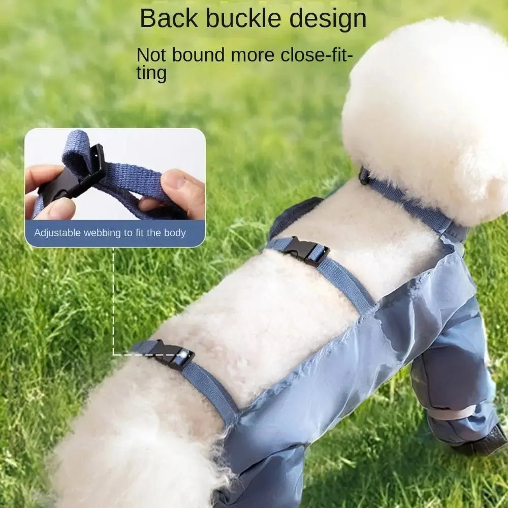 Anti-Dirty Waterproof Dog Jumpsuit