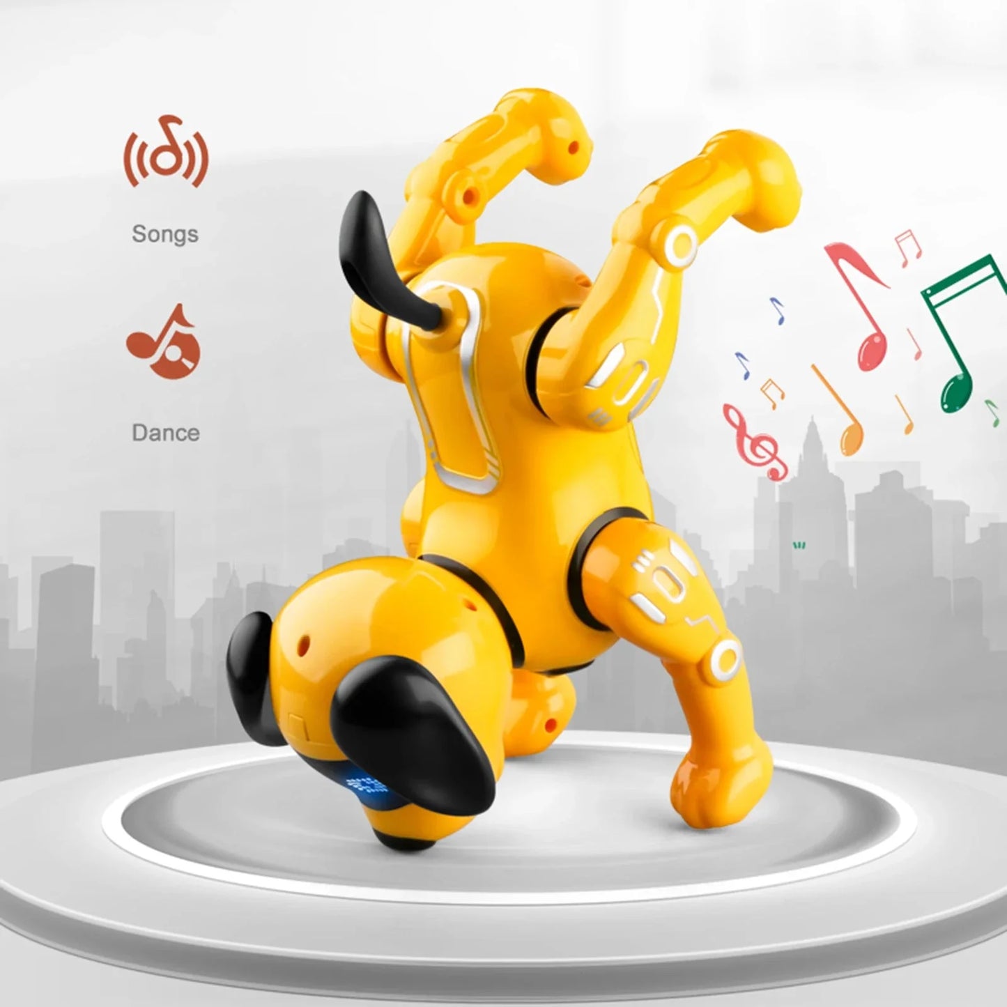 Smart Robot Puppy Voice Remote Control music dance Toy