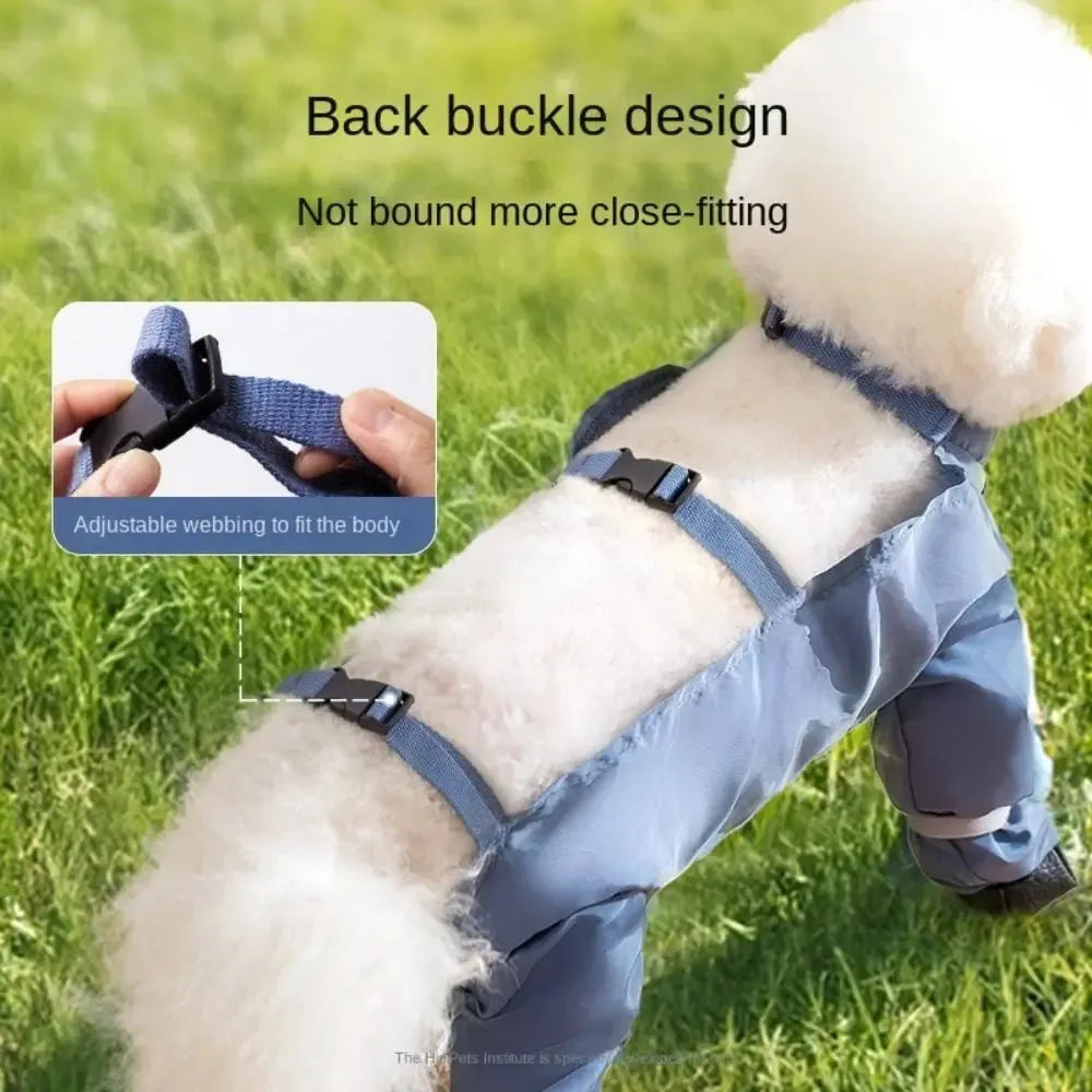 Anti-Dirty Waterproof Dog Jumpsuit