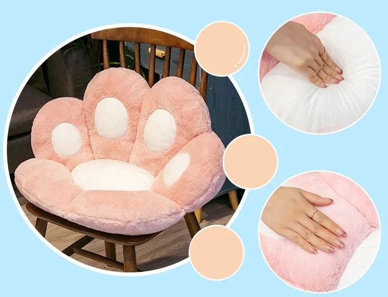 Cute Cat Paw Cushion