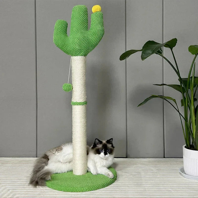 Cactus Cat Scratching Board – Fun & Durable Scraper for Cats