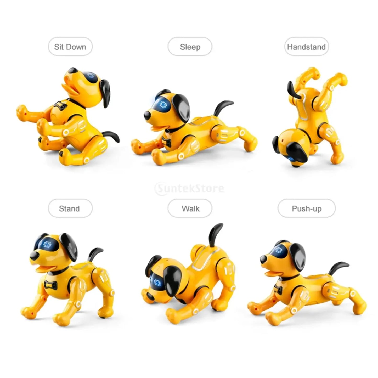 Smart Robot Puppy Voice Remote Control music dance Toy