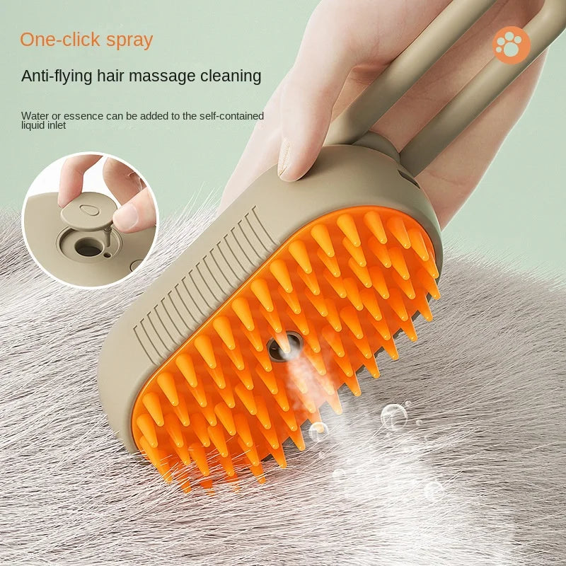 Cat & Dog Grooming Steamy Brush