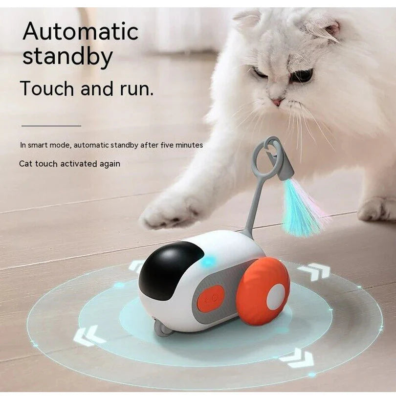 Smart Gravity Cat Toy Car – Interactive Automatic Moving Mouse
