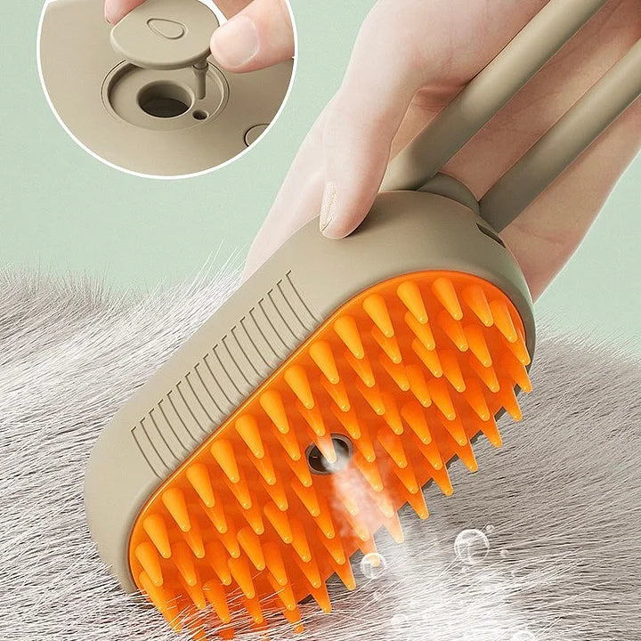 Cat & Dog Grooming Steamy Brush
