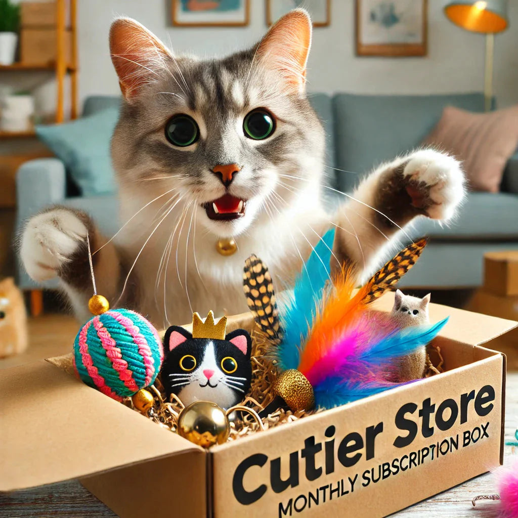 Random Trending Cat Toy Subscription | Cutier Store Fav