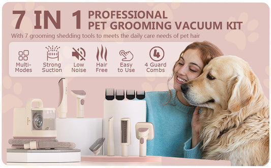 7 in 1 Pet Grooming kit