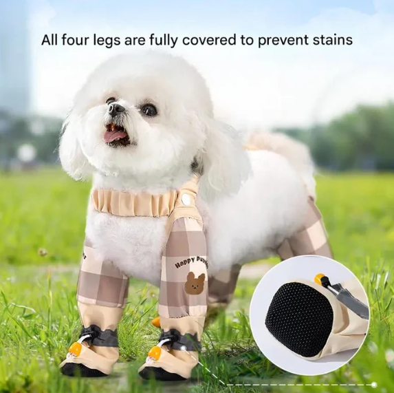 Anti-Dirty Waterproof Dog Pants – Full-Body Mud Protection for Pets