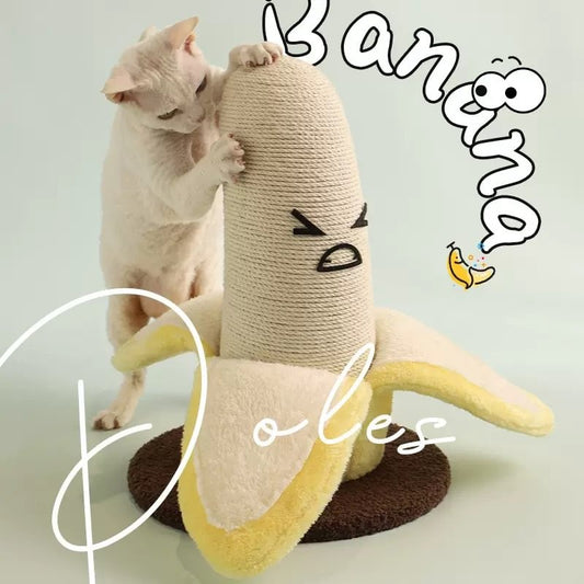 Banana Cat Scratcher