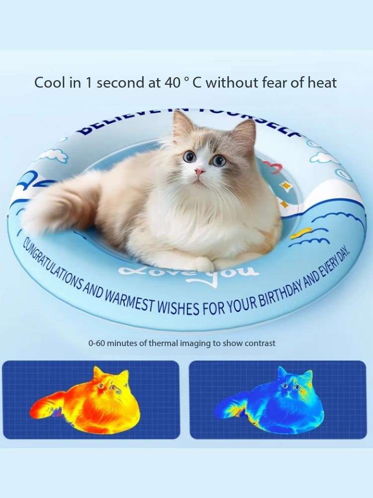 Giant Summer Cooling Ice Pet Bed