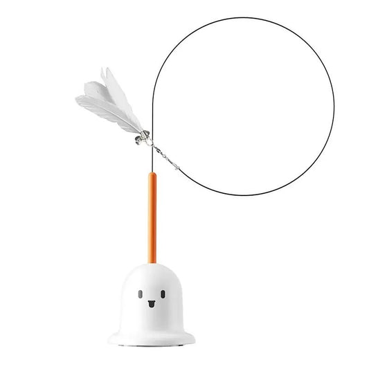 Cat suction feather stick Toy 😻