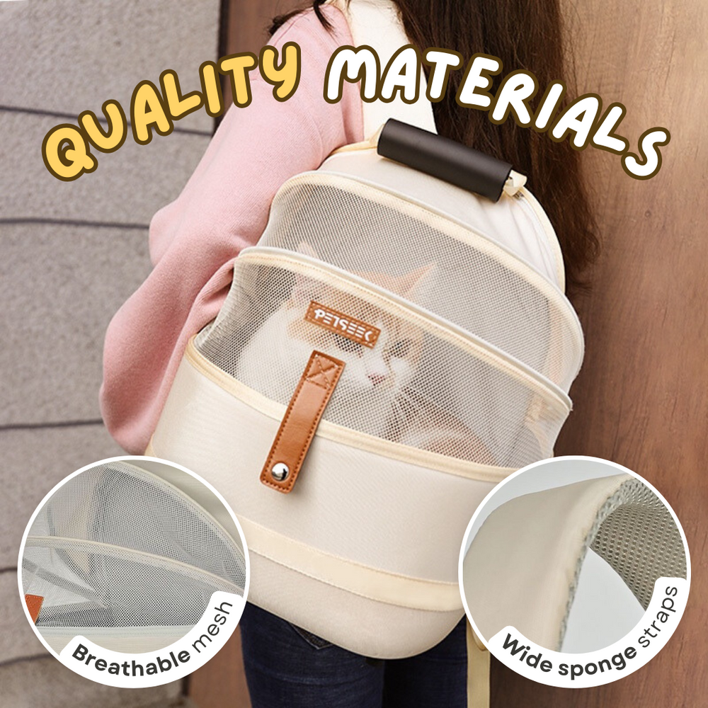 Cat & dog travel backpack