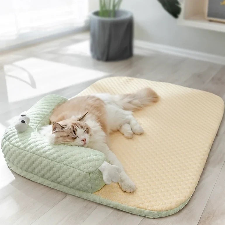 Pet Ice Silk Cooling Mat Summer Cat & Dog