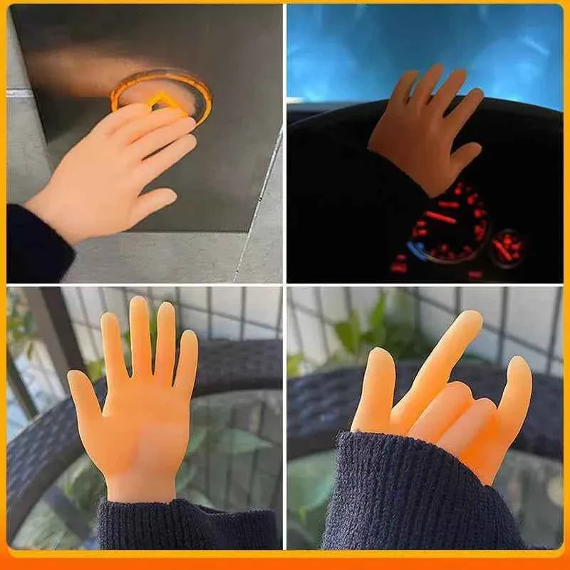 6PCS Cat Little funny Fake Human Hand