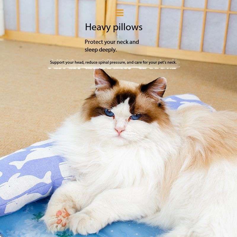 Dual-Sided Pet Cooling Bed – Cold Water Mat & Summer Rattan Pad