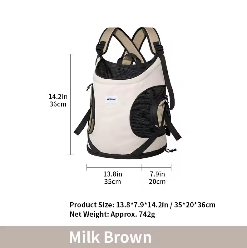 Front Pet Carrier Travel Backpack