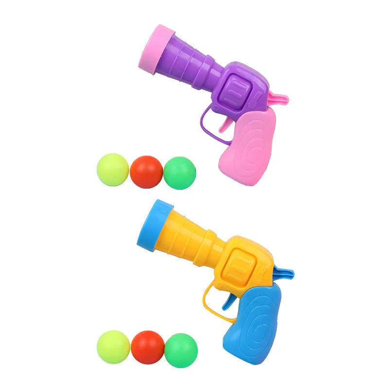 Pet Cat Gun Ball Toy – Interactive Shooting Ball Launcher 🎯🐱✨
