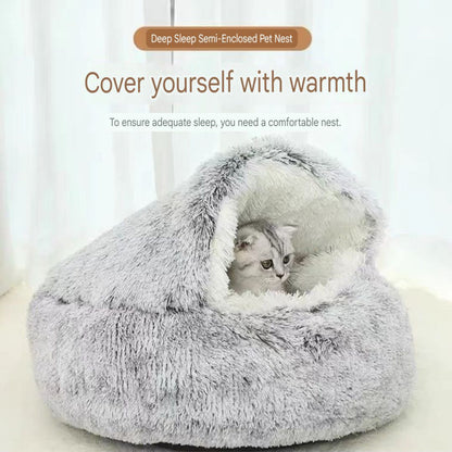 Warm cozy bed