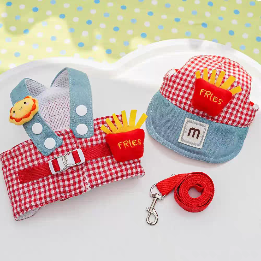 Cute Pet Harness set