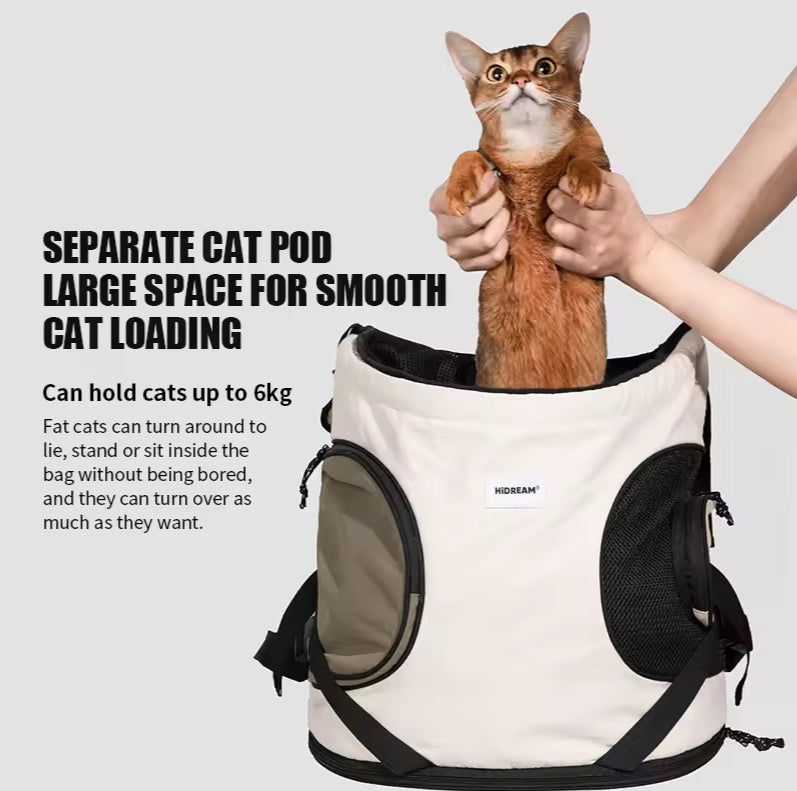 Front Pet Carrier Travel Backpack