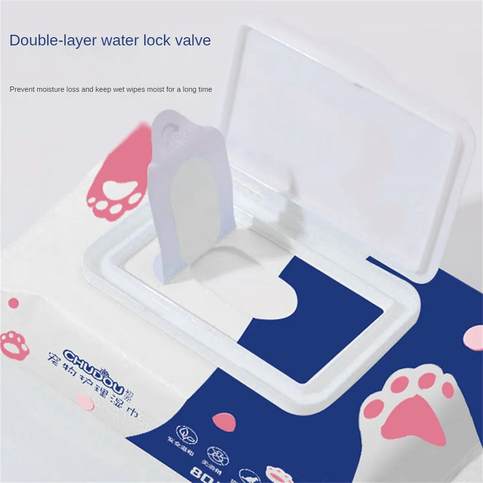 Pet Wipes 80 PCS