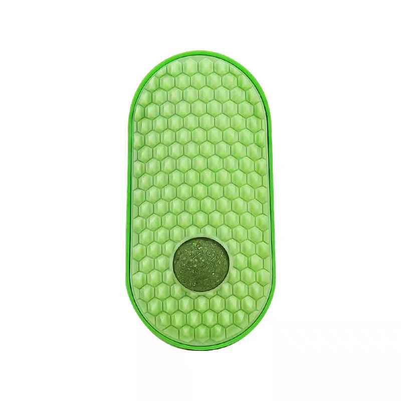 Scratcher with a mint ball