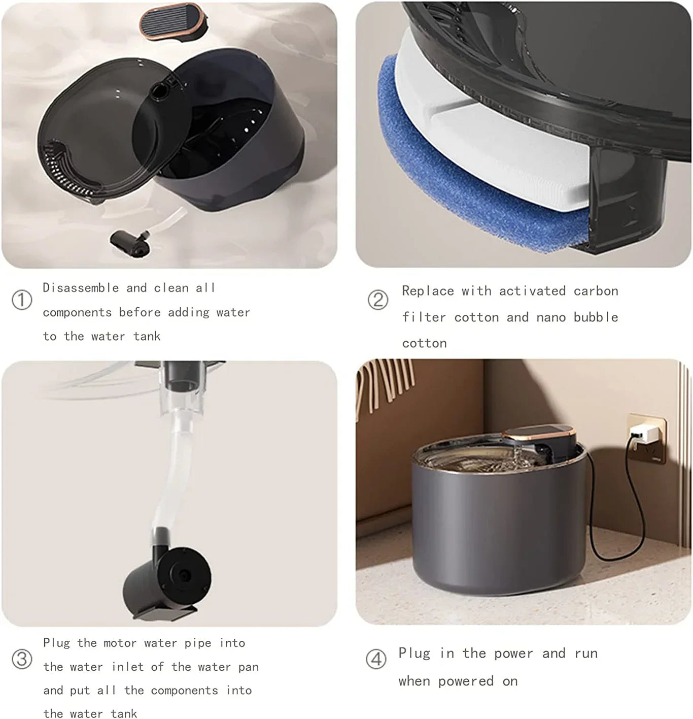 Lovelypetstory® Water Fountain