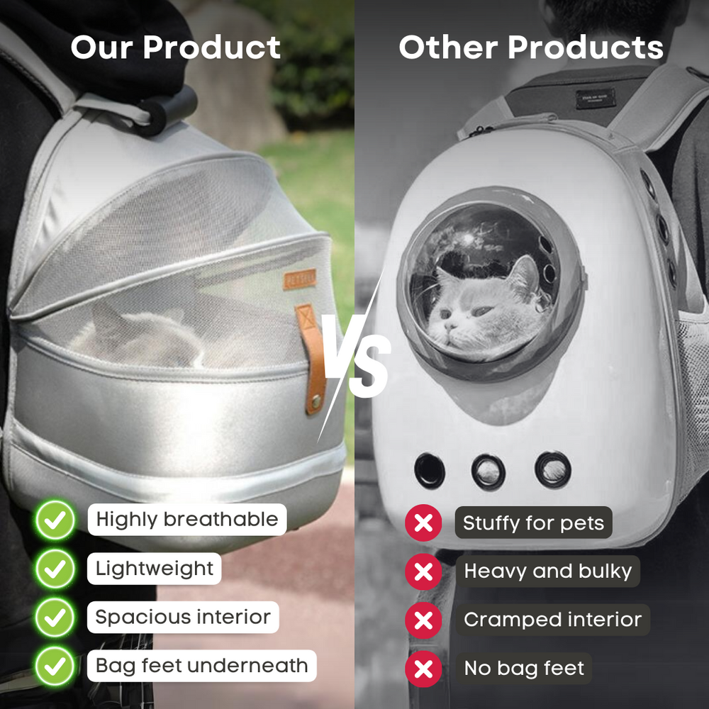 Cat & dog travel backpack