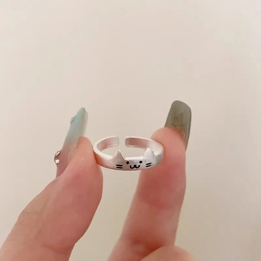 Cute Puppy/Kitty Design Ring