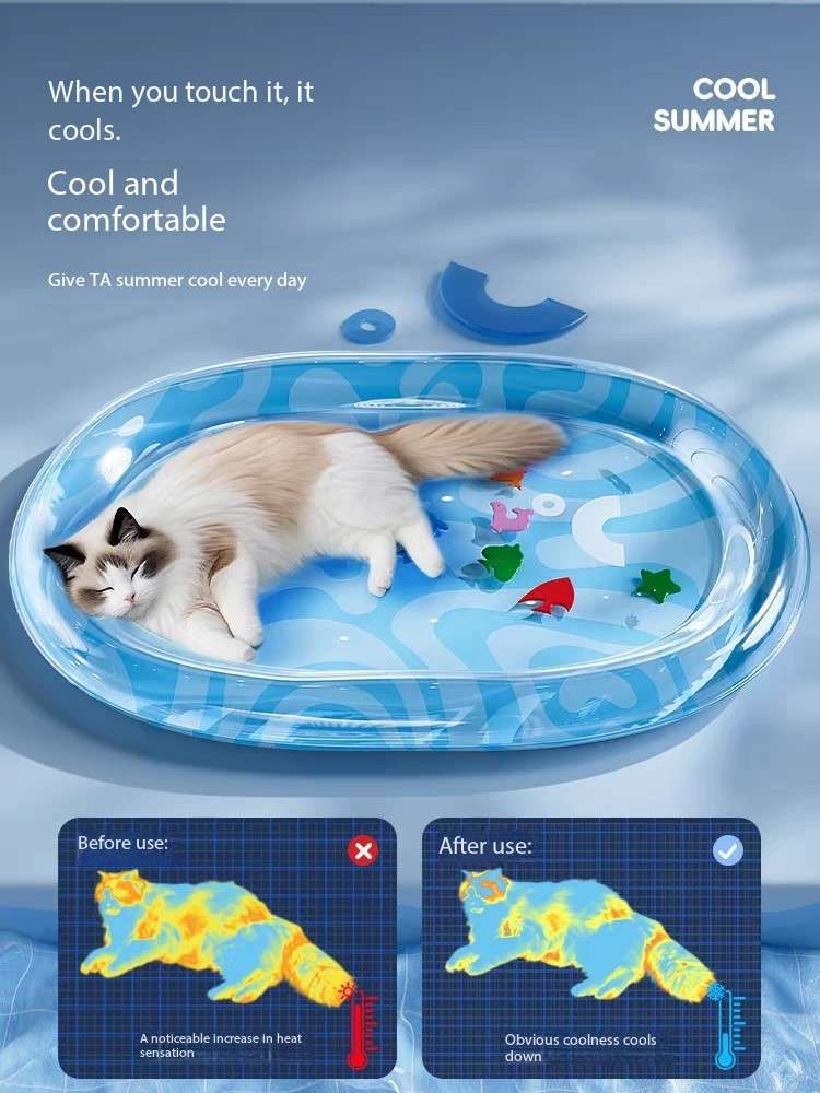 Cool summer waterbed