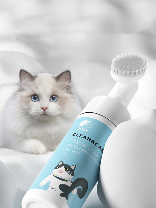 Pet Disposable Foam –  Booty Cleaning Scrub & Dry Bath Gel 🐾✨