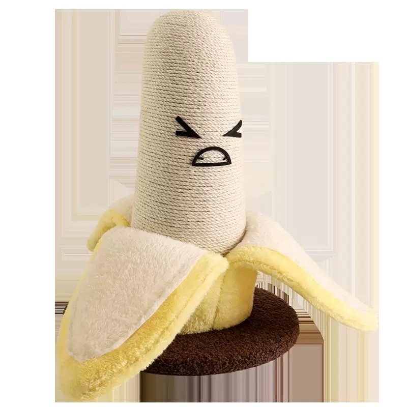 Banana Cat Scratcher