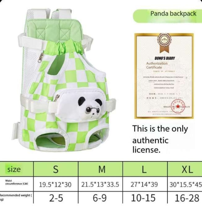 Panda Travel Backpack