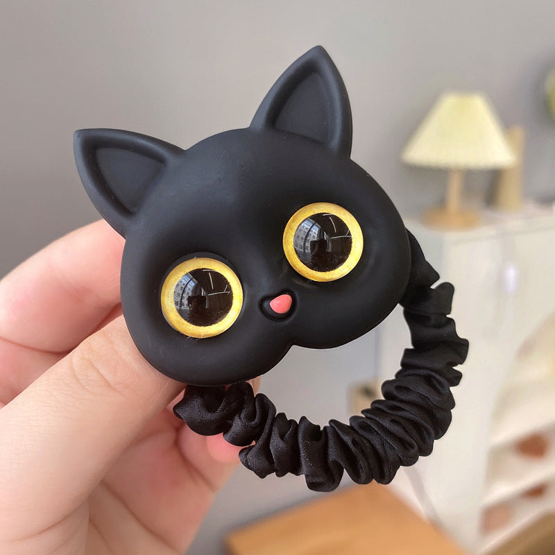 Cute Cat Rubber Hair Band