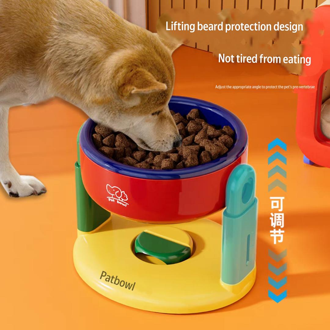 Suction lifting Adjustable Pet Bowl Cup